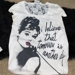 Audrey Hepburn tee